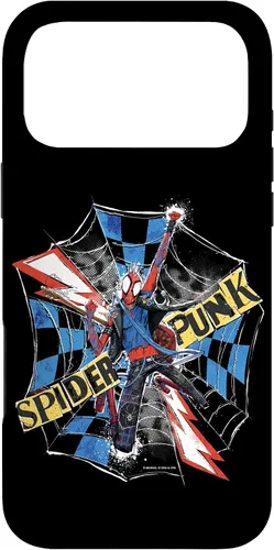 Vista 22 de Marvel Spider-Man: Across The Spider-Verse - Carcasa para iPhone 17, diseño de Spider-Punk