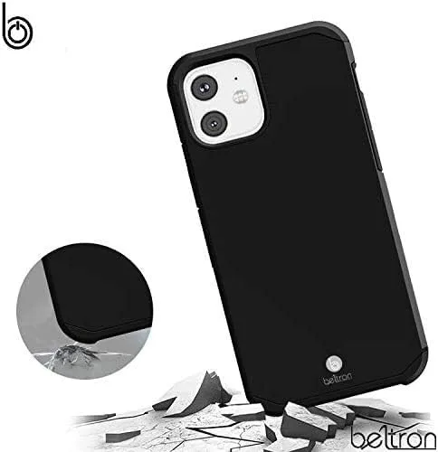 Vista 7 de BELTRON Funda con clip para cinturón para iPhone 11 (2019), funda híbrida delgada de protección de cuerpo completo resistente y funda de clip