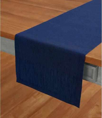 Vista 37 de Solino Home - Camino de mesa de lino natural claro, 14 x 36 pulgadas, Athena, para Acción de Gracias, Navidad, vacaciones, lavable a máquina