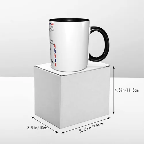 Vista 6 de Taza de café con letra de mamá a hija, tazas de té, tazas de café, tazas de café de cerámica para mujeres, hombres, oficina, hogar, regalo del día