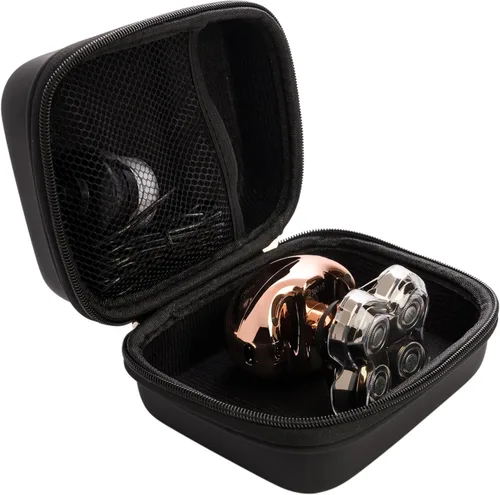 Vista 4 de Skull Shaver Butterfly Kiss - Estuche de viaje (negro)