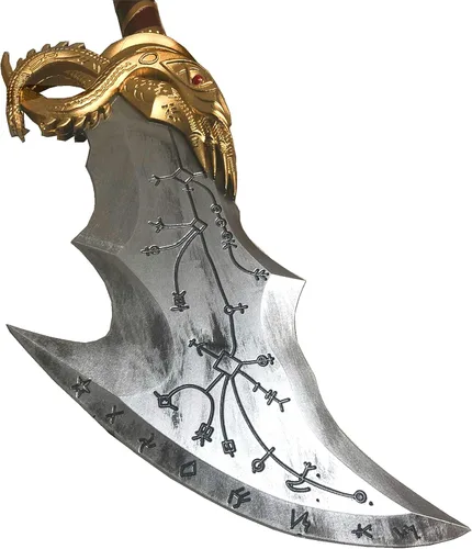 Vista 2 de Cuchillas medievales de 17 pulgadas totalmente mejoradas de la espada de espuma del caos para cosplay, réplica 1:1