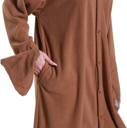 Vista 4 de dressfan Pijama de morsa de animal con diseño de morsa, disfraz de morsa
