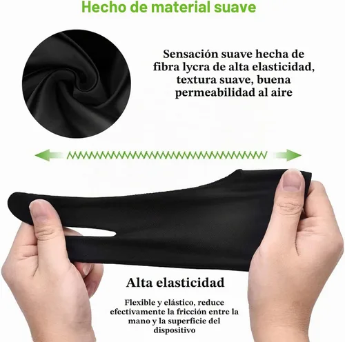 Vista 5 de OTraki 4 Pack Artist Drawing Gloves for Digital Tablet Paper Sketching