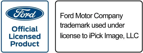 Vista 4 de iPick Image para Ford F-150 Llavero con correa de cuero PU, textura de fibra de carbono, negro, barra metálica - Con licencia