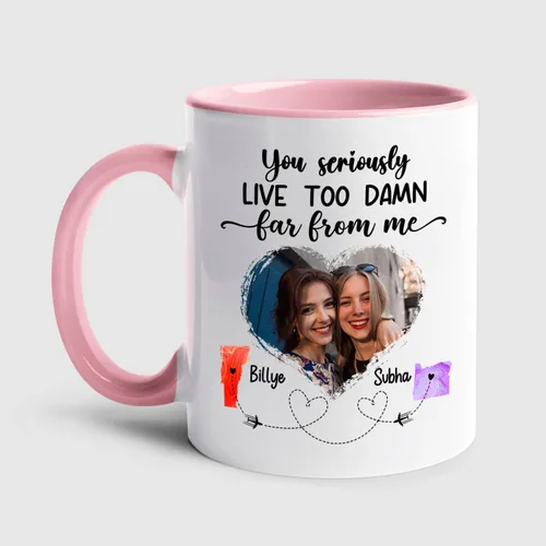 Vista 21 de Taza de café personalizada de la amistad para mejores amigos, mejores amigos, hermana del alma, tazas de café personalizadas para mejores amigas