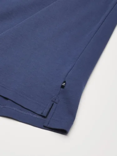 Vista 4 de Nautica - Camisa polo de manga corta, color liso y suave de algodón para hombre de ajuste clásico