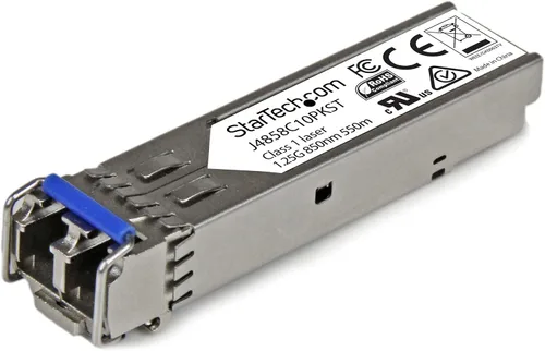 Vista 9 de StarTech Módulo SFP compatible con HPE 3CSFP91 - 1000BASE-SX - Transceptor de fibra óptica multimodo (MMF) de 1 GbE Gigabit Ethernet SFP - LC
