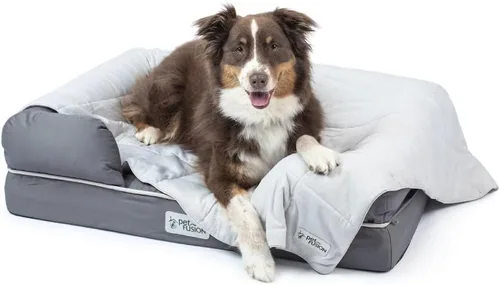 Vista 2 de PetFusion Manta refrescante prémium para gatos y perros. Manta ligera para mascotas Lavable a máquina Varios tamaños: para mascotas pequeñas a