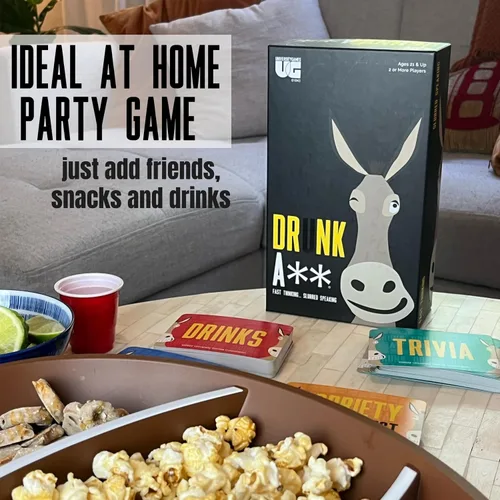 Vista 3 de Juego de fiesta de trivia Drunk A Team para adultos, más de 4 jugadores a partir de 21 años