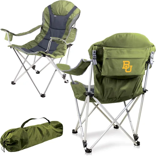 Vista 10 de Picnic TIME NCAA Arkansas Razorbacks Reclining Camp Chair - Beach Chair for Adults - Sports Chair with Carry Bag