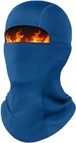 Vista 40 de Fuinloth Pasamontañas de Esquí Balaclava Pro, Pasamontañas a Prueba de Viento Térmico para Climas Fríos, Motocicleta para Hombres/Mujeres