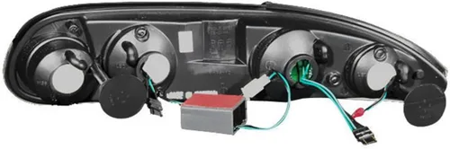 Vista 2 de Anzo USA 321133 Chevrolet Camaro - Conjunto de luces traseras LED negras (se venden en pares)