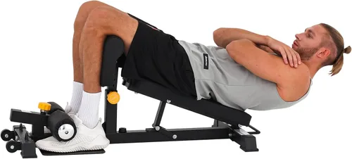 Vista 8 de Altas Strength Sissy Máquina de sentadillas Estación de ejercicios de piernas Máquina de ejercicio ajustable para gimnasio en casa Entrenamiento