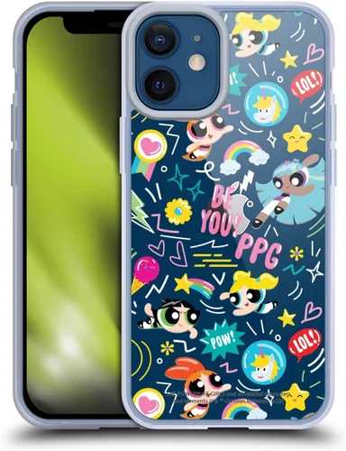 Vista 110 de Head Case Designs Funda de gel suave con licencia oficial de The Powerpuff Girls Blossom Graphics compatible con Apple iPhone 7 Plus/iPhone 8 Plus