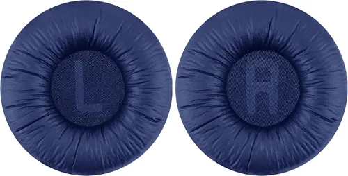 Vista 3 de Geekria QuickFit - Almohadillas de repuesto de cuero sintético compatibles con auriculares JBL JR 300/300BT, T450BT, T500BT, Tune