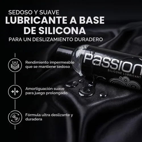 Vista 2 de Passion Silicone 5mL Satchel Paquete de 6 cajas de cartón