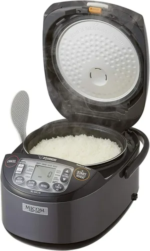 Vista 2 de Zojirushi Nl GAC10BM - Olla arrocera y calentador Umami Micom de 5.5 tazas