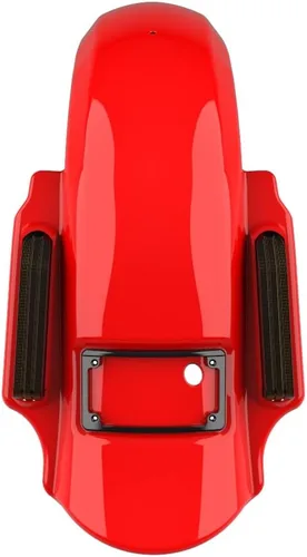 Vista 26 de Advanblack Dominator - Guardabarros trasero estirado para Harley Davidson Touring 2014+, deslizamiento de treet, Road Glide