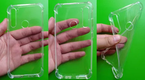 Vista 6 de USTIYA Funda para Xiaomi Mi Redmi Note 8 Cristal Transparente TPU Cuatro Esquinas Parachoques Cámara Note8 Cubierta Protectora Transparente Suave