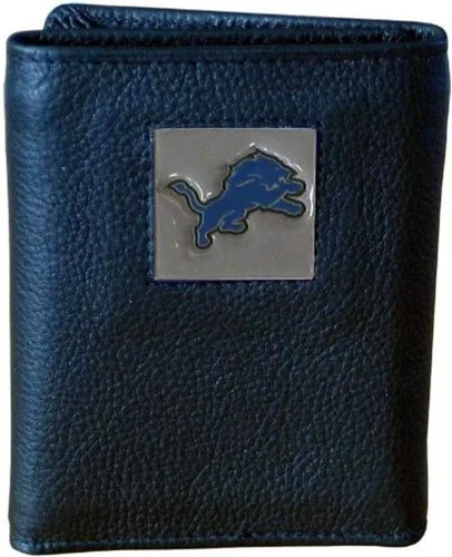 Vista 4 de Siskiyou Sports Men's Deluxe Leather Tri-fold Wallet Packaged in Gift Box