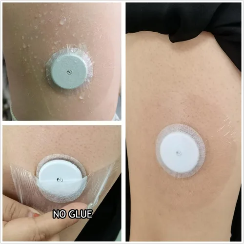 Vista 5 de Libre 2 Plus Fundas para Sensores & Parches Adhesivos para Sensor CGM Impermeables Freestyle para Libre 1/2/3 Plus, Hipoalergénicos y Libres