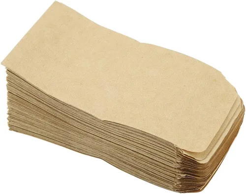 Vista 9 de Tyenaza Paquete de 100 bolsas de papel kraft de 6 x 11 pulgadas para almacenamiento de semillas, sobres en blanco, bolsas de papel para semillas