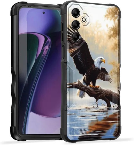 Vista 900 de Funda para Galaxy A14 5G, [Doble Capa][Protección contra Caídas de Grado Militar de 10 Pies] [Antideslizante] Funda Resistente a Prueba de Golpes