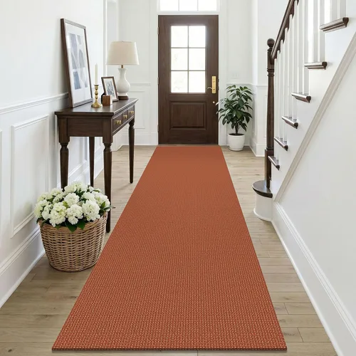Vista 59 de KOZYFLY - Tapete para puerta de interior, lavable, pequeña, antideslizante, con respaldo de goma, felpudo de algodón para el hogar, color negro