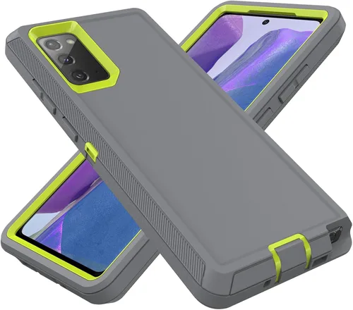 Vista 8 de Funda para Samsung Galaxy Note 20 (no para Note 20 Ultra), resistente funda protectora a prueba de polvo, a prueba de golpes, protección contra Negro