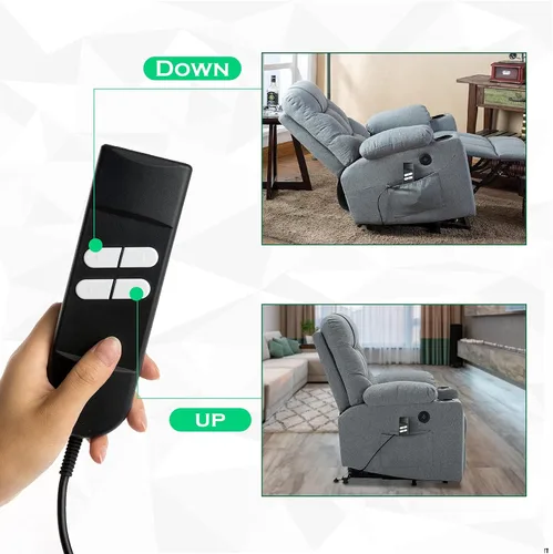 Vista 6 de Silla elevadora de repuesto a distancia de 5 pines, silla elevadora eléctrica reclinable, control de mano, piezas reclinables de catnapper