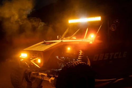 Vista 3 de Rigid Industries Cápsulas de luz LED Amber Pro Spot serie D-SS, par