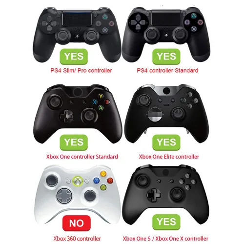 Vista 4 de Onyehn Joystick analógico 3D de repuesto para PS4 Conroller para Xbox One y para Xbox Elite Wireless Controller 6