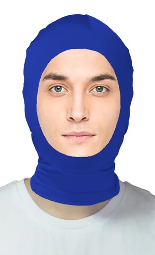 Vista 8 de VSVO Máscara de capucha Zentai de cara abierta