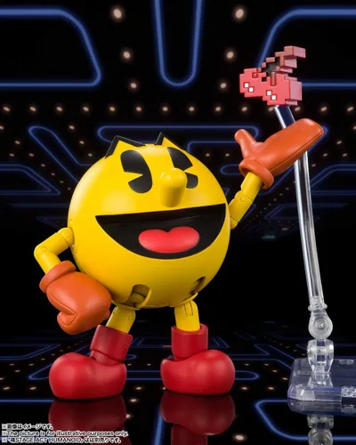 Vista 6 de TAMASHII NATIONS - Figura de acción Pac-Man, Bandai Spirits S.H.Figuarts