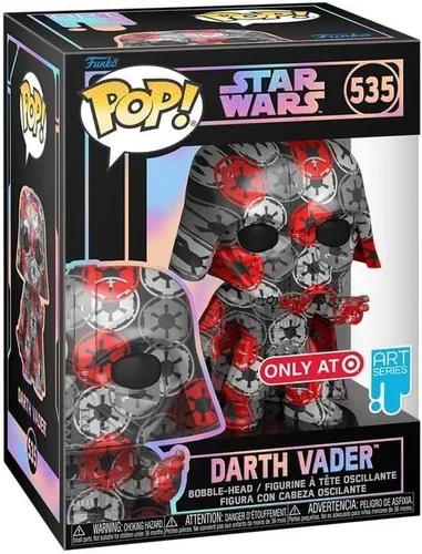 Vista 2 de Funko Star Wars Pop! Artist Series - Figura de vinilo Vader edición especial con estuche de 3.5 in
