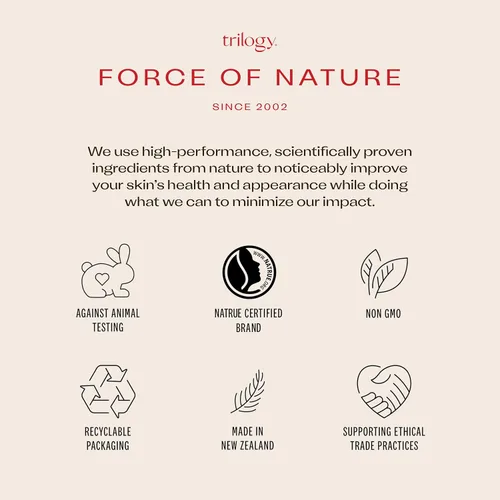 Vista 9 de Trilogy Aceite orgánico certificado de rosa mosqueta, unisex, 1.52 onzas, Paquete de 1 Cold-pressed USDA Organic face oil improves appearance of