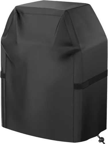 Vista 15 de Funda para parrilla, cubierta de parrilla de gas de 22 pulgadas, impermeable, resistente a la intemperie, resistente a los rayos UV y a