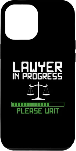 Vista 26 de Lawyer in Progress Scales of Justice Law School Student Case for iPhone 16