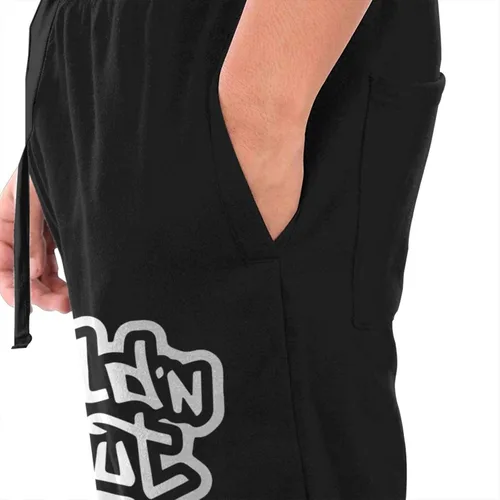 Vista 2 de TRIOEPU Wild 'N Out - Pantalones deportivos de algodón para hombre, pantalones deportivos de entrenamiento, pantalones casuales