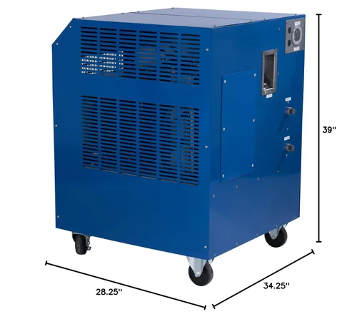 Vista 16 de NSC1000-230/1 Freeze Enfriador industrial de 1 tonelada, 12,000 BTU's/hr, ideal para láseres, grabadores, máquinas, equipos de soldadura