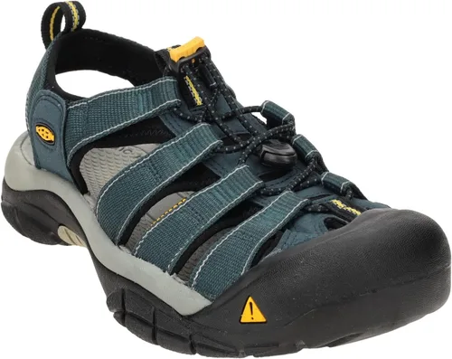 Vista 4 de KEEN Men's Newport H2 Closed Toe Water Sandals Azul marino/Gris (Medium)