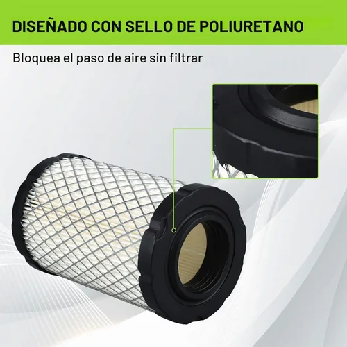 Vista 6 de Kit de mantenimiento D130 Filtro de aire MIU14395 para John Deere