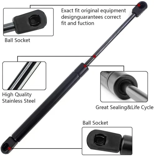 Vista 4 de Puntales de gas de arranque trasero de coche para Volvo para XC40 2019 Shock Gas Spring Prop Rod