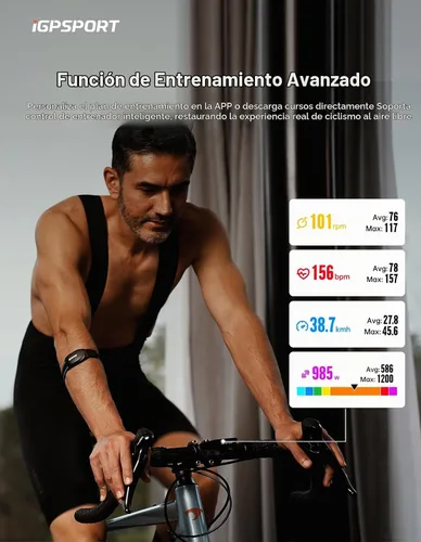 Vista 8 de iGPSPORT iGS630S GPS Bike Computer, 2.8 '' Smart Wireless Map Navigation Climb Plan Ciclismo GPS Unit, 45H Duración de la batería