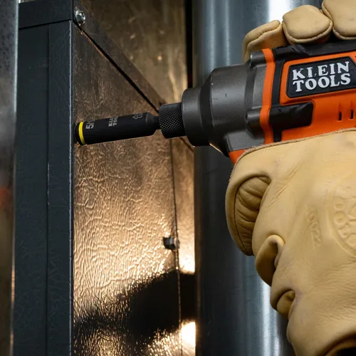 Vista 7 de Klein Tools 32500HD KNECT - Destornillador multibroca/destornillador de tuerca, herramienta de impacto 11 en 1 con puntas Phillips, ranuradas