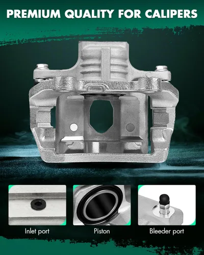 Vista 6 de SCITOO Pinza de freno trasera izquierda con soporte 18B4804 compatible para Buick 2004-2007 para Chevrolet 2002-2009 para GMC 2002-2009 para Isuzu