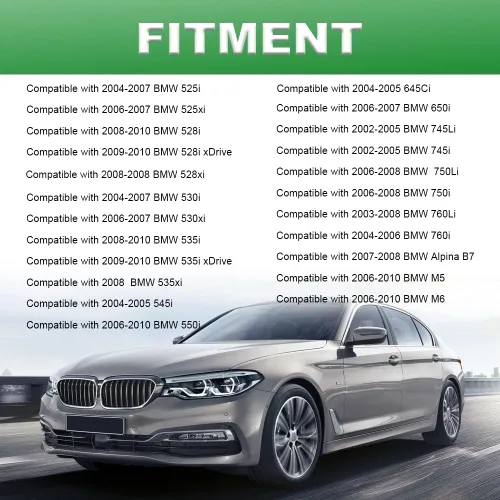 Vista 7 de JDMON Compatible con válvula de control de calentador BMW E60 E63 E64 E65 E66 525i 528i 535i 535i xDrive 535xi 545i 550i 645Ci 2004-2010 sustituye a