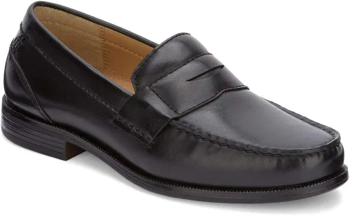 Vista 5 de Dockers Zapato tipo mocasín para hombre con diseño de colega, vestido, Beige Bronceado