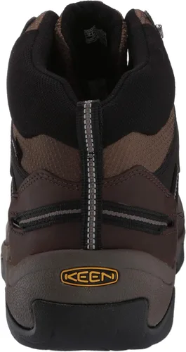 Vista 3 de KEEN Mens Steens Mid Height Leather Waterproof Hiking Boots